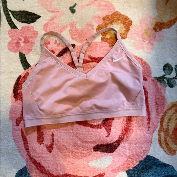 Nike Other - Nike Women's Light Pink Sports Bra Dri Fit size XL
